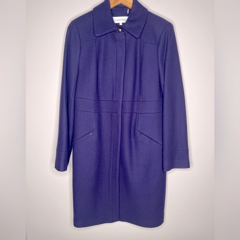 Calvin Klein Purple Women's Coat